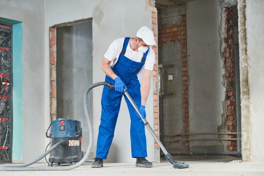 Builders Clean construction cleaning vacuum shutterstock 776608678